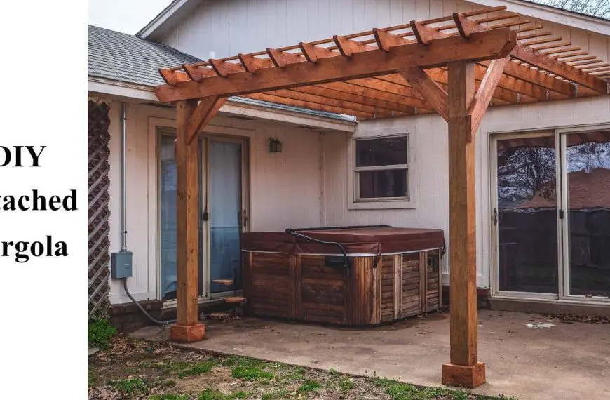 How to Build a Pergola Attached to House?