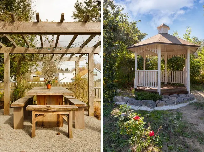 What Is The Difference Between A Gazebo And A Pergola!