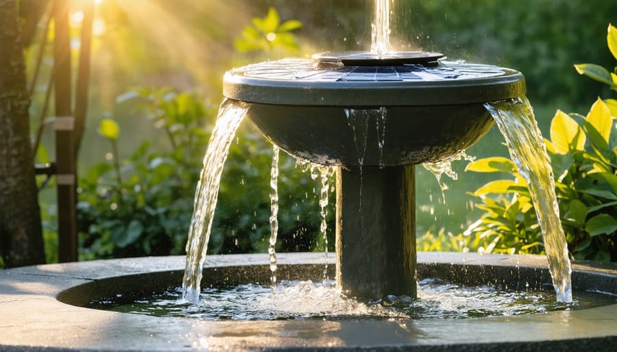 Benefits of Solar Powered Water Features