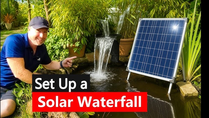 How to Install Solar Fountain in Garden